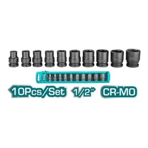 Juego Set De Dados Corto De Impacto 1/2 10 Piezas Total