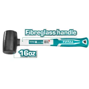 MACETA DE GOMA CON MANGO DE FIBRA 16OZ (450G)
