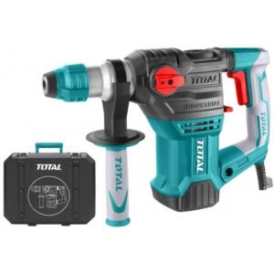 Rotomartillo 1500W SDS-PLUS + 3 Brocas + Punto + Cincel+ Escobilla