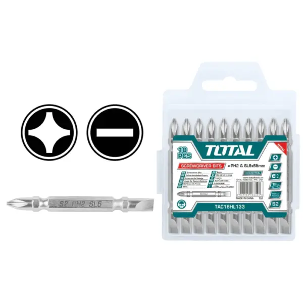 SET PUNTAS PHILLIPS PH2 DOBLE