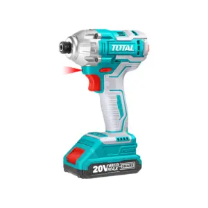 ATORNILLADOR DE IMPACTO INALÁMBRICO SUPER 1/4 (6MM) 20V TOTAL