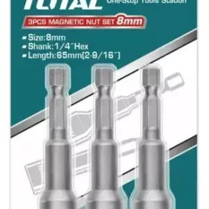 Jgo Soporte De Destonillador Por 3pcs 8mm